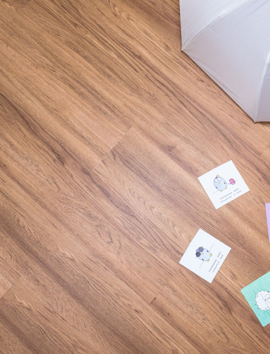 Кварцвиниловая плитка EcoClick EcoWood Дуб Виши NOX-1707