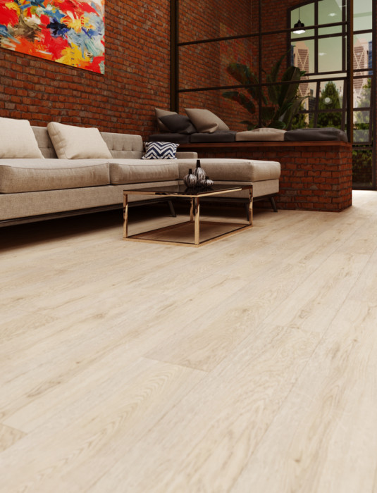 Кварцвиниловая плитка EcoClick EcoStone Дуб Белфорт NOX-2078