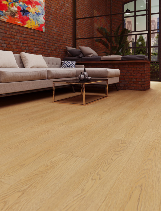 Кварцвиниловая плитка EcoClick EcoRich Дуб Канеле NOX-2074