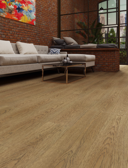 Кварцвиниловая плитка EcoClick EcoRich Дуб Мерсо NOX-1973