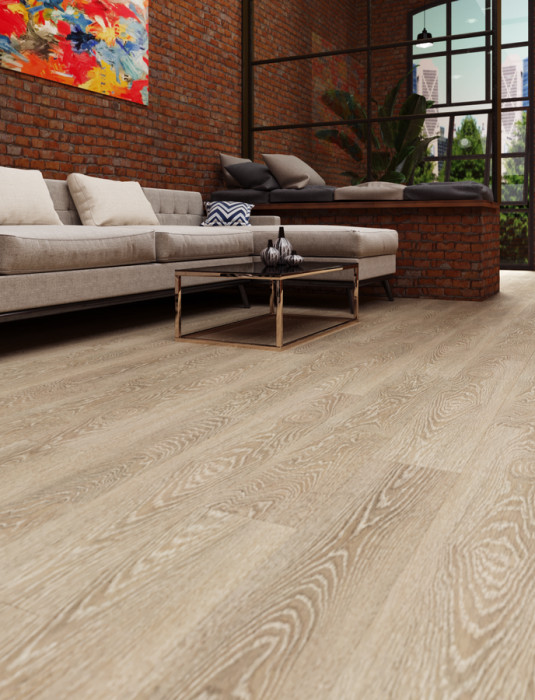 Кварцвиниловая плитка EcoClick EcoRich ДубБерген NOX-1953