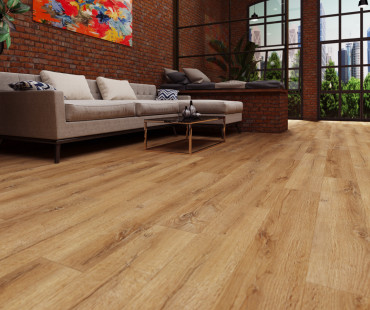 Кварцвиниловая плитка EcoClick EcoRich Дуб Марракеш NOX-1959