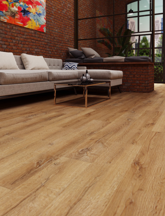 Кварцвиниловая плитка EcoClick EcoRich Дуб Марракеш NOX-1959