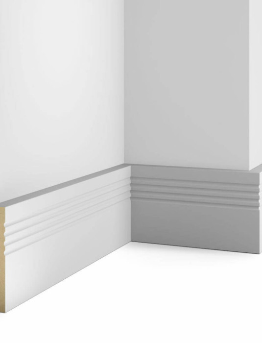 Плинтус Cosca Decor AP08 100x16x2400 мм