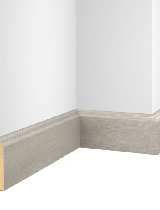 Плинтус Cosca Decor NanoFlex ЕP07 Дуб Анталия 80x16x2400 мм