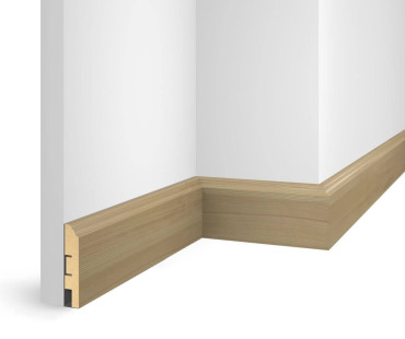 Плинтус Cosca Decor NanoFlex ЕP07 Дуб Венский 80x16x2400 мм