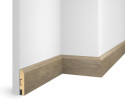Плинтус Cosca Decor NanoFlex ЕP07 Дуб Корсика 80x16x2400 мм