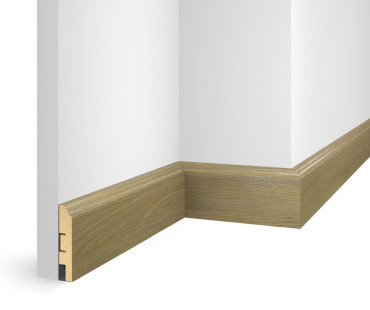 Плинтус Cosca Decor NanoFlex ЕP07 Дуб Прованс 80x16x2400 мм