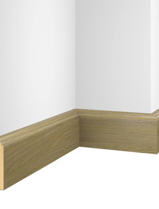 Плинтус Cosca Decor NanoFlex ЕP07 Дуб Прованс 80x16x2400 мм