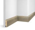 Плинтус Cosca Decor NanoFlex ЕP07 Дуб Сахара 80x16x2400 мм