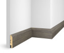 Плинтус Cosca Decor NanoFlex ЕP07 Дуб Серебристый 80x16x2400 мм
