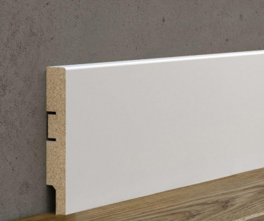 Плинтус Cosca Decor PP79 белый 80х16х2400
