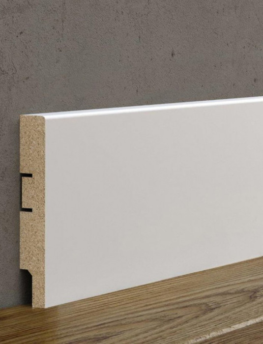Плинтус Cosca Decor PP79 белый 80х16х2400