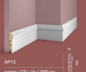 Плинтус Cosca Decor AP15 100x22x2400 мм