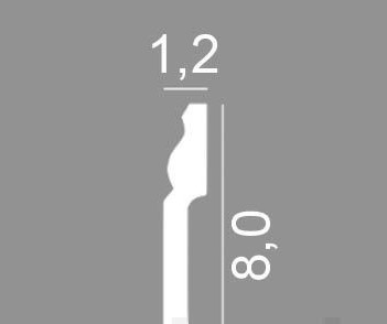 Плинтус OHZ Nz-080