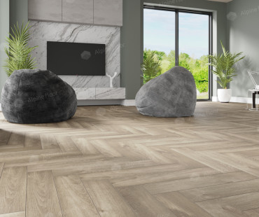 SPC-плитка Alpine Floor PARQUET LIGHT ДУБ НАТУРАЛЬНЫЙ ОТБЕЛЕННЫЙ ЕСО 13-5
