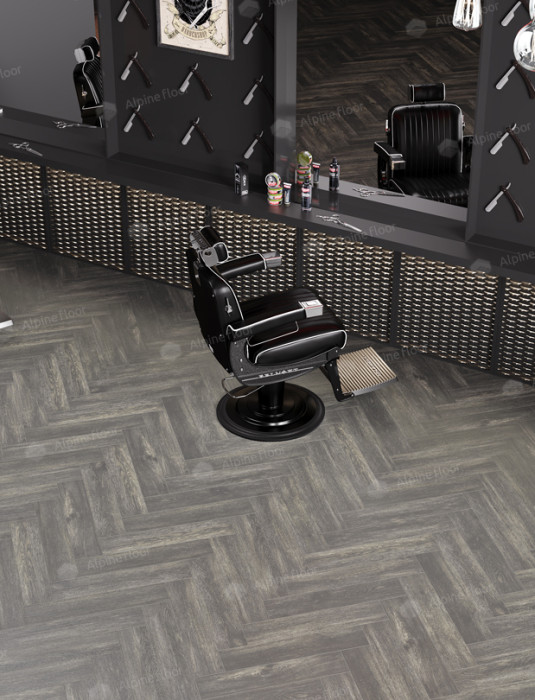 SPC-плитка Alpine Floor PARQUET LIGHT ВЕНГЕ ГРЕЙ ЕСО 13-8