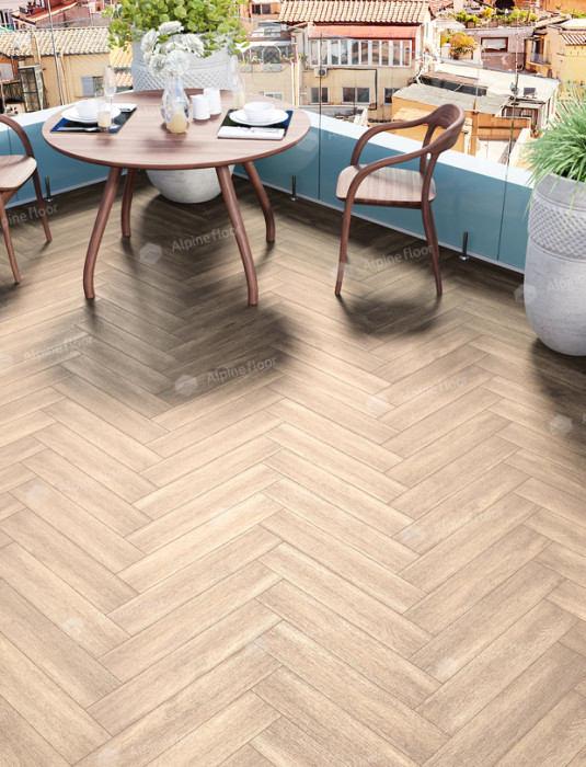 SPC-плитка Alpine Floor PARQUET LIGHT МАКАДАМИЯ ЕСО 13-10