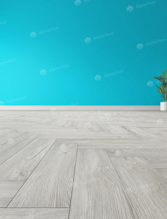 SPC-плитка Alpine Floor PARQUET LIGHT СНЕЖНЫЙ ЕСО 13-11