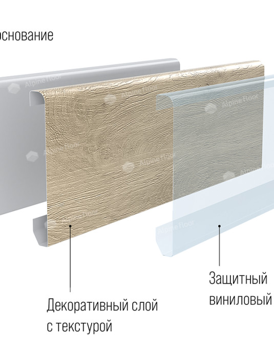 Плинтус Alpine Floor Grand Sequoia  Квебек 11-13