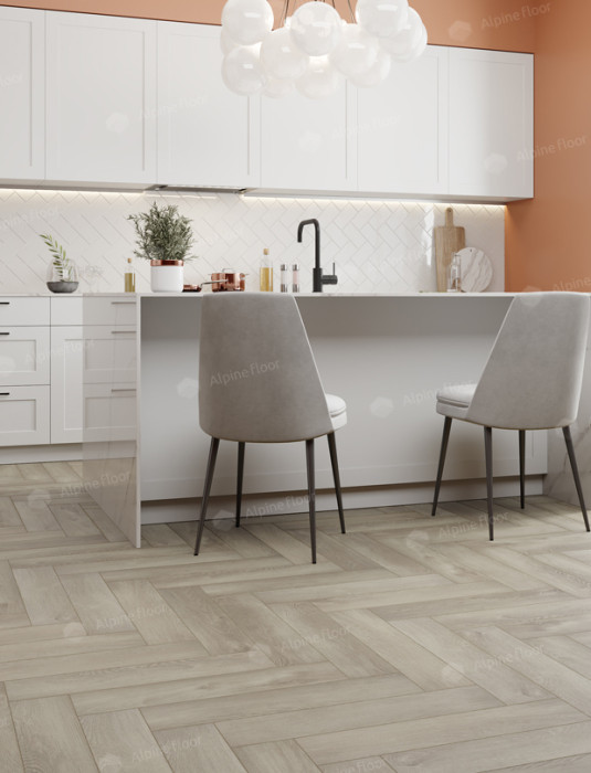 Кварцвиниловая плитка Alpine Floor Parquet LVT Дуб Фантазия ECO 16-1