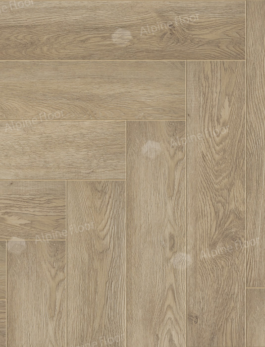 Кварцвиниловая плитка Alpine Floor Parquet LVT Дуб Ваниль Селект ECO 16-3