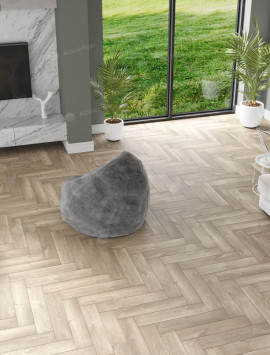 Кварцвиниловая плитка Alpine Floor Parquet LVT Дуб Натуральный отбеленный ECO 16-5