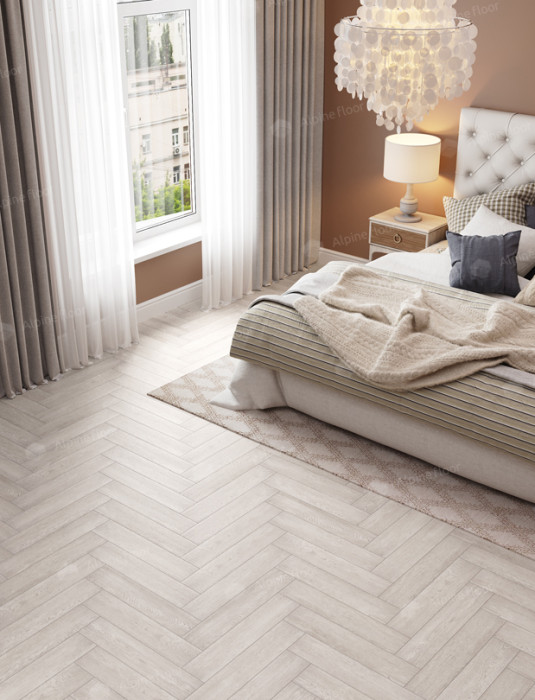Кварцвиниловая плитка Alpine Floor Parquet LVT Голубой Лес ECO 16-9