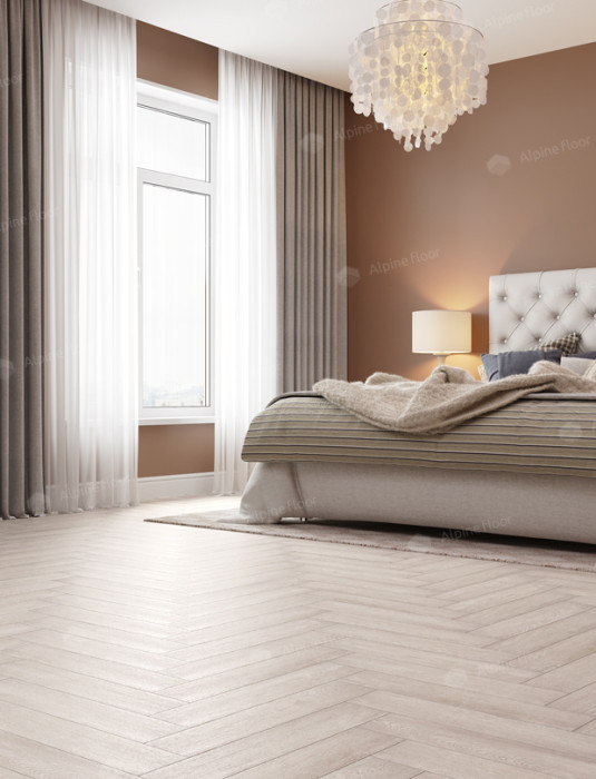 Кварцвиниловая плитка Alpine Floor Parquet LVT Голубой Лес ECO 16-9