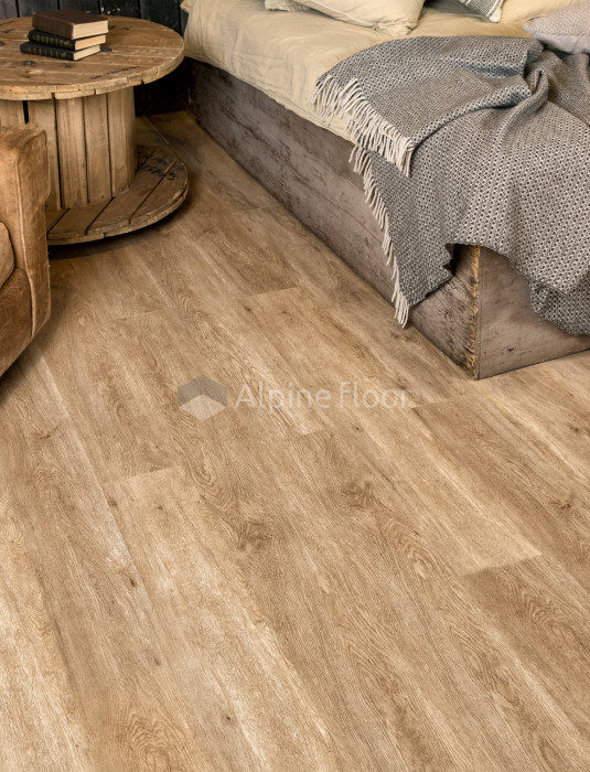 Кварцвиниловая плитка Alpine Floor Grand Sequoia Light Миндаль ECO 11-601