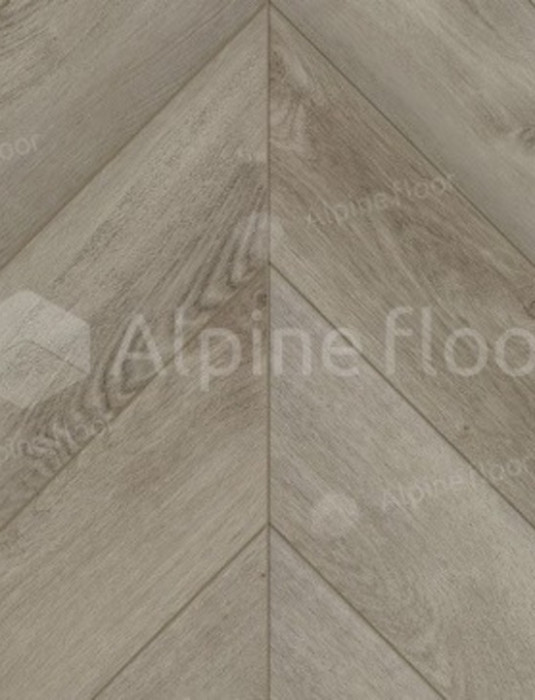 SPC - плитка Alpine Floor CHEVRON ДУБ ФАНТАЗИЯ ECO 18-1