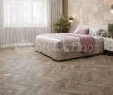 SPC - плитка Alpine Floor CHEVRON ДУБ ОТБЕЛЕННЫЙ ECO 18-3