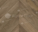 SPC - плитка Alpine Floor CHEVRON ДУБ НАСЫЩЕННЫЙ ECO 18-4