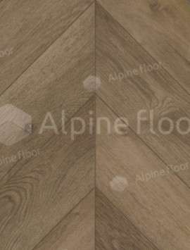 SPC - плитка Alpine Floor CHEVRON ДУБ НАСЫЩЕННЫЙ ECO 18-4