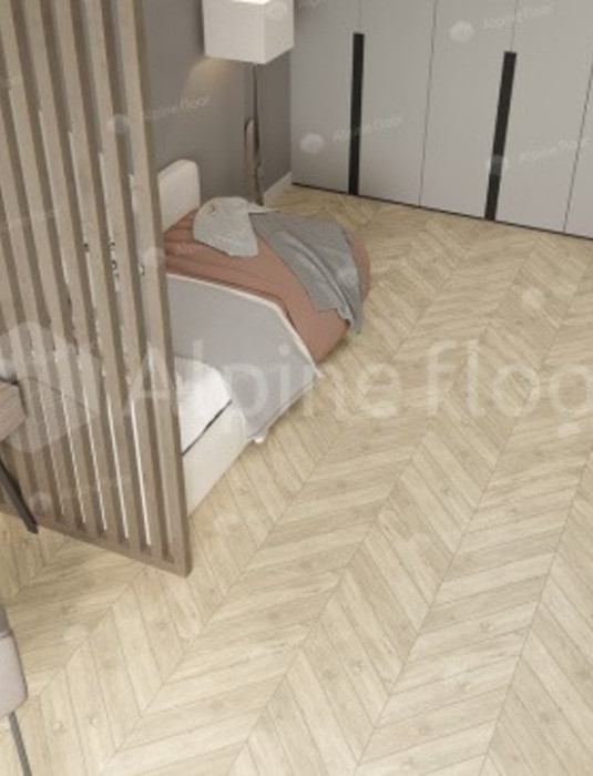 SPC - плитка Alpine Floor CHEVRON ДУБ СОНОМА ECO 18-7
