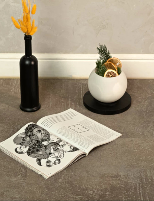 Виниловый ламинат Vinilam Городское Искусство 71611 Glue