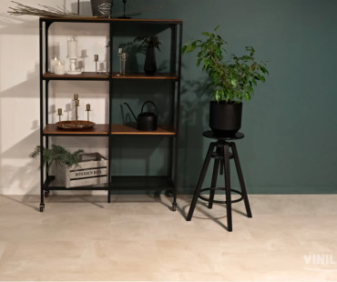 Виниловый ламинат Vinilam Бетон Белый 71615