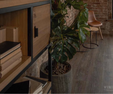 Виниловый ламинат Vinilam Дуб Берн 8885-EIR Glue