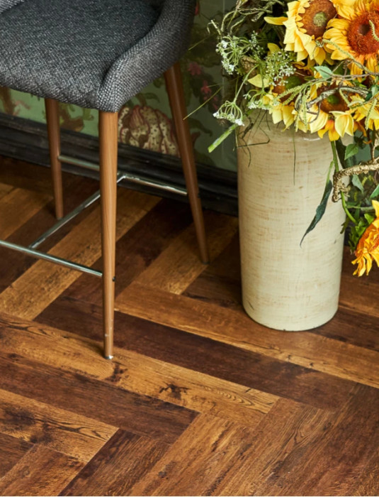 Виниловый ламинат Vinilam Паркет Парижский IS11155