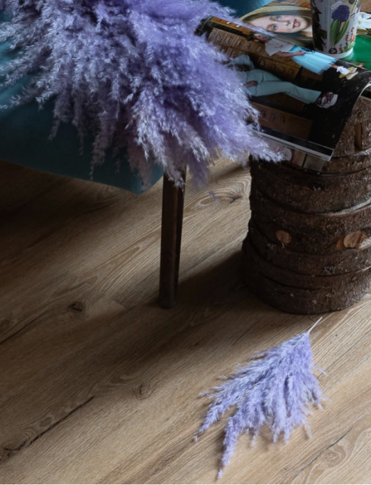 Виниловый ламинат Vinilam Дуб Марбург (Rich) 18222 Glue