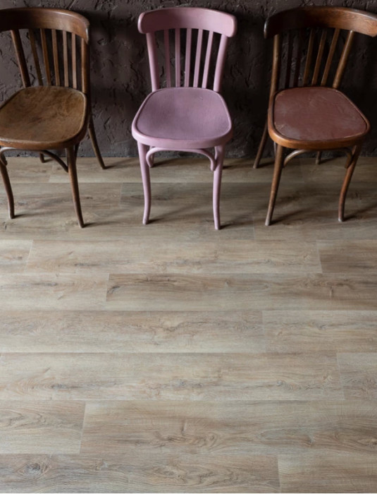 Виниловый ламинат Vinilam Дуб Амберг (Rich) 15783 Glue