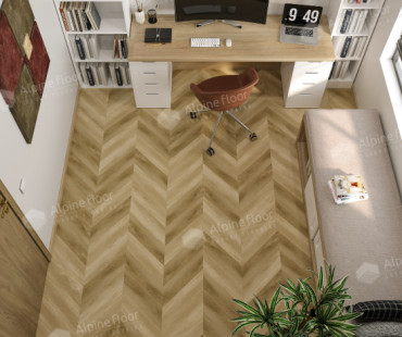 SPC - плитка Alpine Floor CHEVRON Grazioso ЕСО 18-17