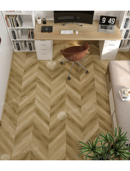SPC - плитка Alpine Floor CHEVRON Grazioso ЕСО 18-17