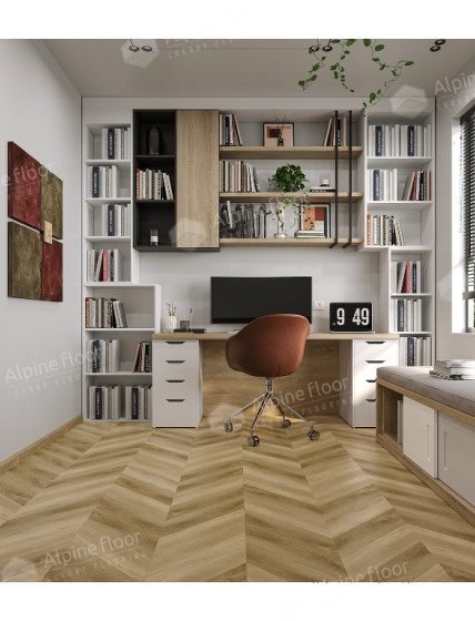 SPC - плитка Alpine Floor CHEVRON Grazioso ЕСО 18-17