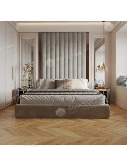 SPC - плитка Alpine Floor CHEVRON Дуб Буна ЕСО 18-15