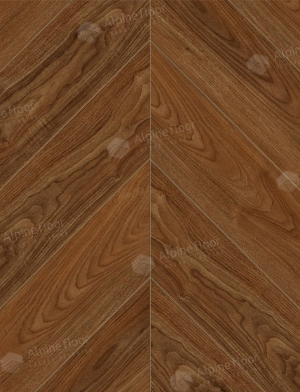 SPC - плитка Alpine Floor CHEVRON Орех Нойер ЕСО 18-22