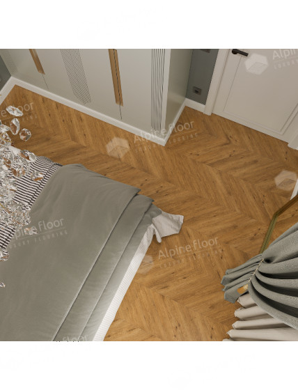 SPC - плитка Alpine Floor CHEVRON Tesoro ЕСО 18-16