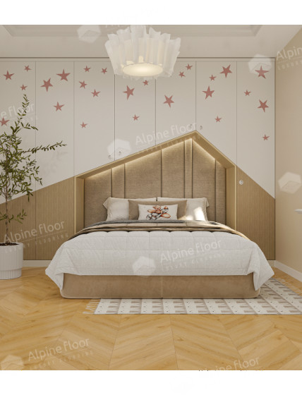 SPC - плитка Alpine Floor CHEVRON Caldo ЕСО 18-20