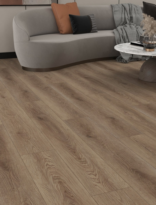 Замковой кварц-винил Union ES02-02 Дуб Мокко