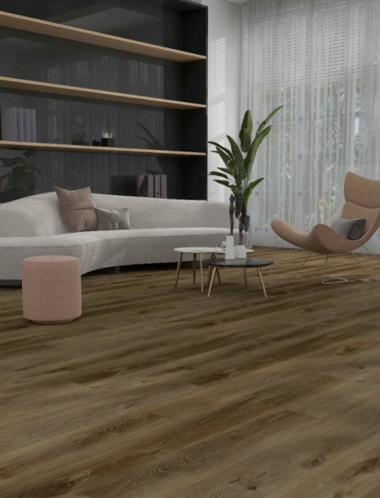 Замковой кварц-винил Union ES02-19 Дуб Савой